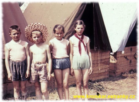 Děti z dlouhotřebovského tábora